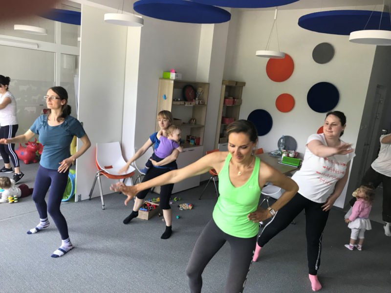 Zdjęcia z Klubu Rodziców Kurczaba 2 - Zajęcia ruchowe